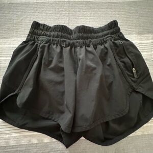 lululemon athletica Jet Black Women's Athletic Shorts